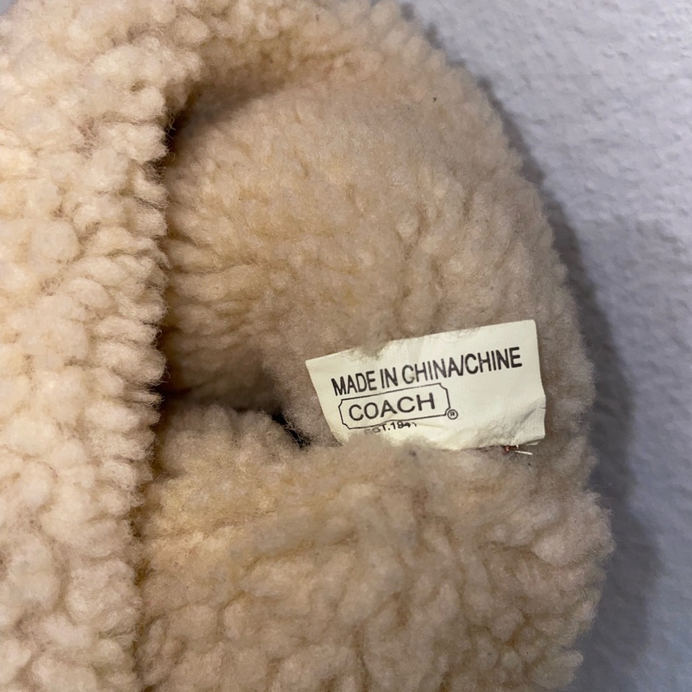 Coach Patsy Shearling Boots In Ginger - image 3